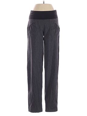 Prana Black Active Leggings with Logo